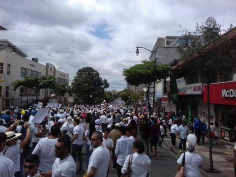 Marcha por la Vida y la Familia 03 de diciembre 2017, San José, Costa Rica.
