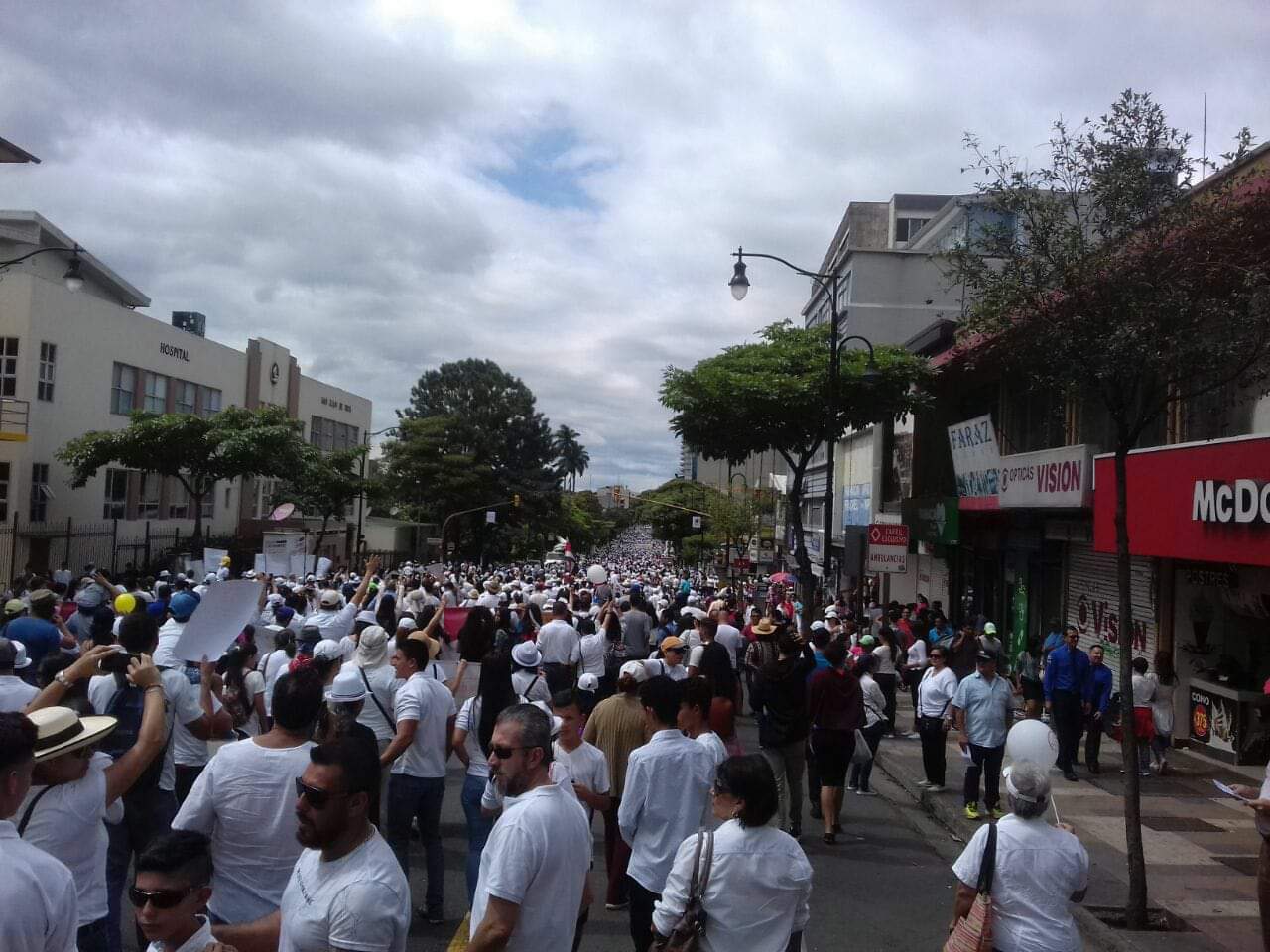 Marcha por la Vida y la Familia 03 de diciembre 2017, San José, Costa Rica.