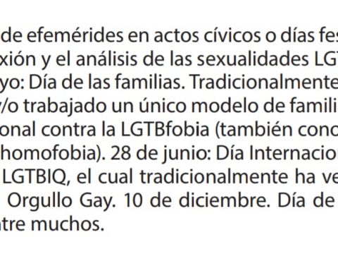 Celebración Día del Orgullo Gay en actos cívicos según el Mep 2019