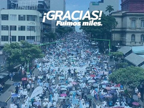 Marcha por la Vida 31 agosto 2019 San José, Costa Rica. Foto Democracia en Acción.