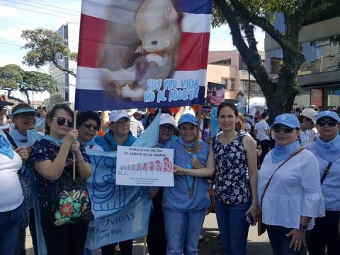 Marcha A la Vida Digo Sí en San José 01 de diciembre 2019