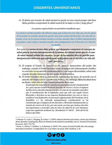 Disidentes 6